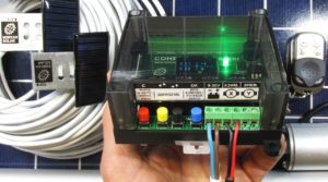 Контроллер для управления солнечным трекером СОНЯХ - подключение снизу
